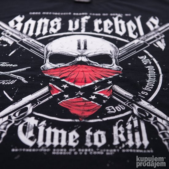 DUKS Kangaroo Sons Of Rebels HOODIE (Doberman)