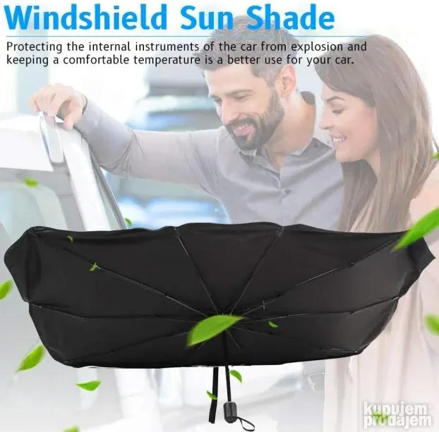 Veci model - Kisobran za auto - Soferku - Zastita od sunca