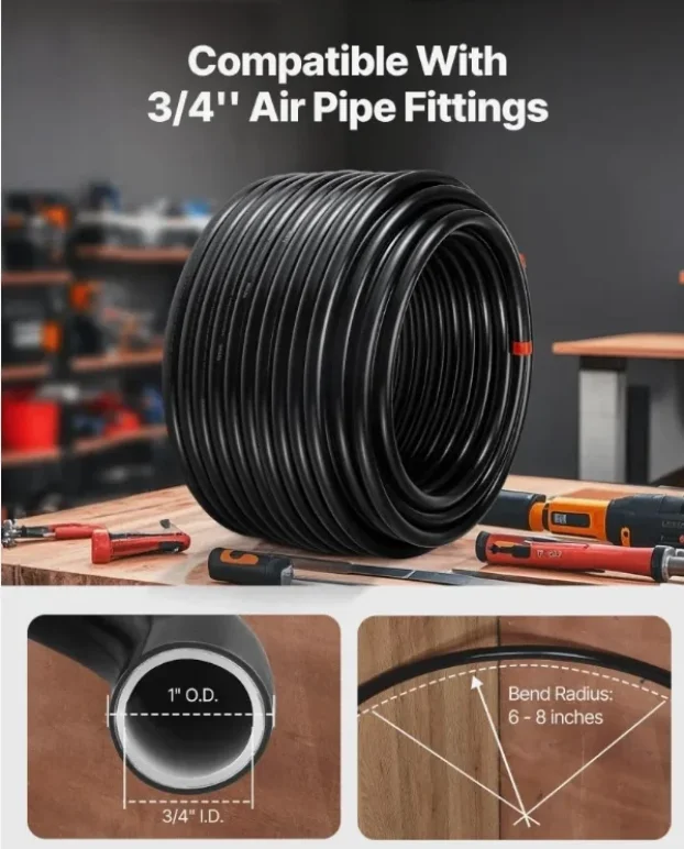 Komplet creva za kompresor 3/4” x 60 m