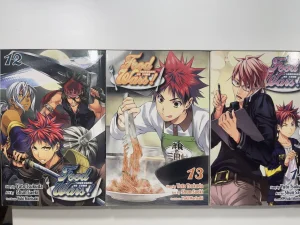MANGA food wars vol. 12,13,14,15,16