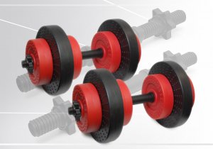 Tegovi - tegovi set od 34kg tegovi / tegovi i šipke 2x17kg