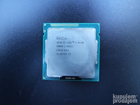 Intel i5 3570K 3.4GHz 6MB LGA1155 - KupujemProdajem