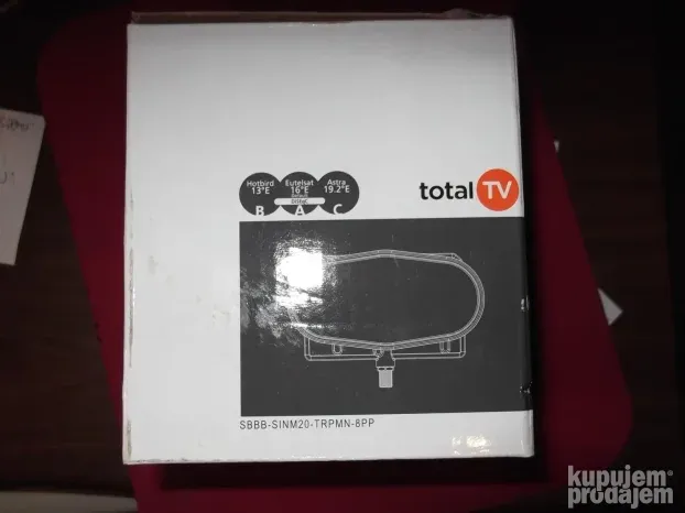 Nove satelitske antene sa lnb-om za 3 satelita (Total tv)