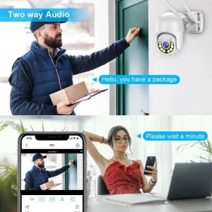 Smart IP bezicna wifi kamera ptz kamera roto WIFI