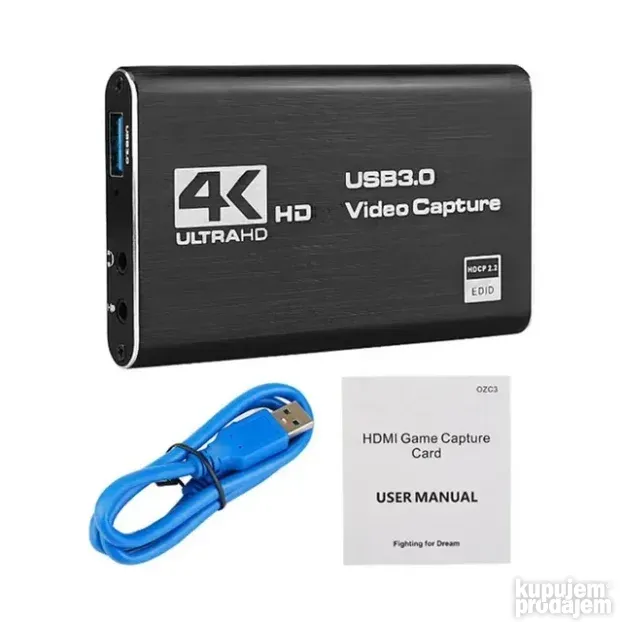 4K USB 3.0 Video Capture Card HDMI 1080P 60fps HD