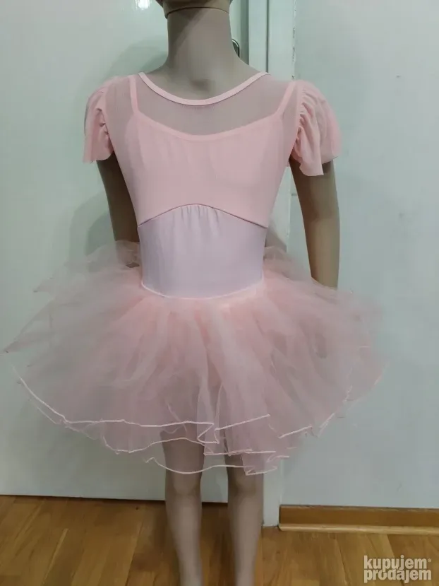 Haljina za balet ples kostim bodi triko tutu suknja balerina