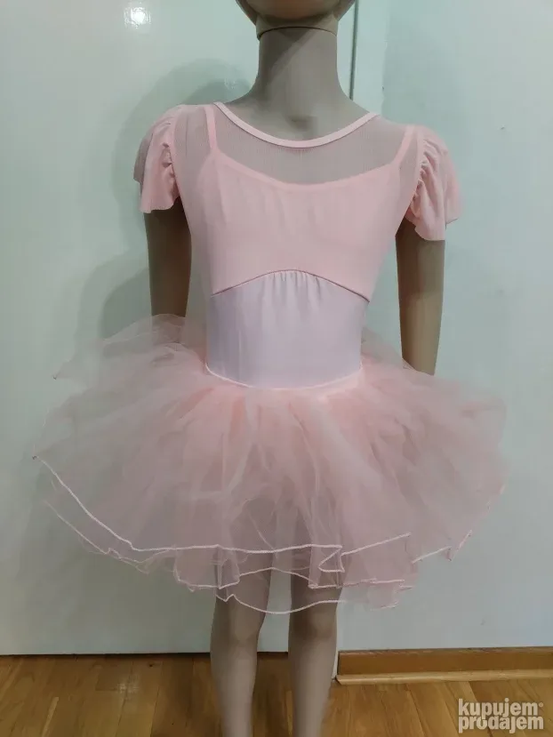 Haljina za balet ples kostim bodi triko tutu suknja balerina