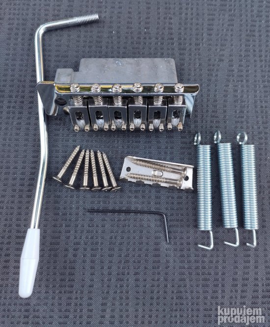 Tremolo Strat chrome - komplet bridge