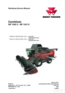 Massey Ferguson 7345 S 7347 S Radionicki prirucnik