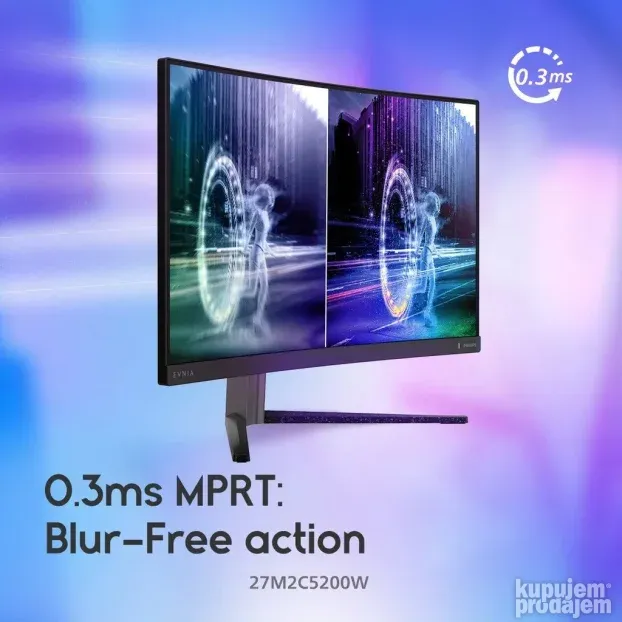 Philips 27M2C5200W/00 27" GAMING Full HD 280Hz 0.3ms VA novo