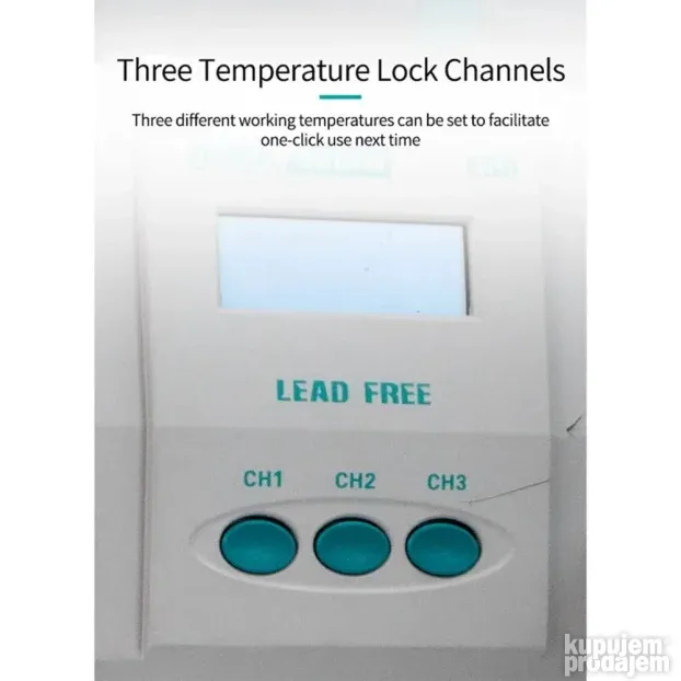 Quick 861DW ESD Profesionalna duvaljka za vrući vazduh