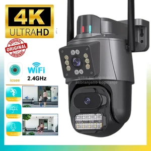VIDEO NADZOR WiFi kamera ROTO DUPLA Kamera Spoljna NOVO