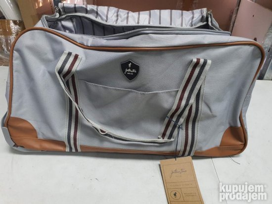Torba Gentleman Farmer 60x32x32cm Siva #1