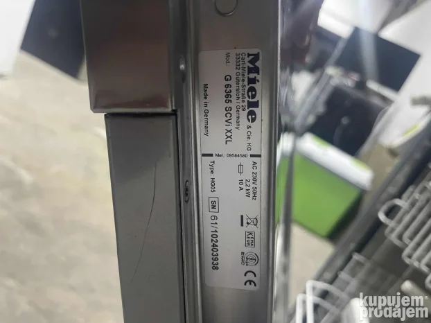 sudo masina miele G6365 scvi XXL