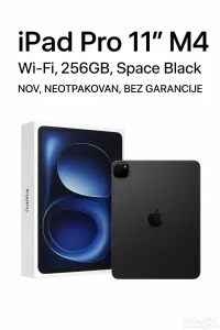 iPad Pro 11inch M4 256GB Space Black NOV, BEZ GARANCIJE