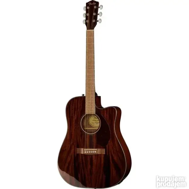 Fender CD-140SCE All Mah Akustična Gitara