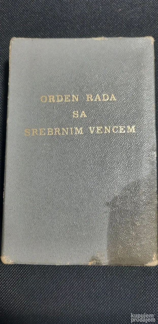Orden rada sa  srebrnih vencem