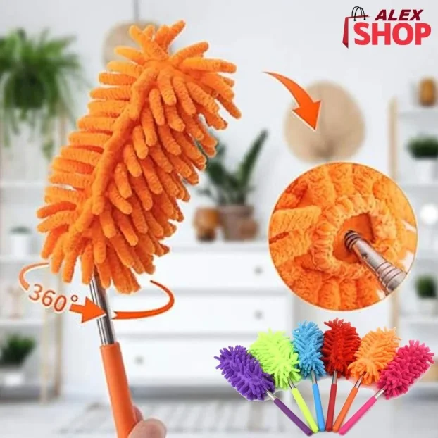 Teleskopski mikrofiber čistač prašine za plafone, zidove