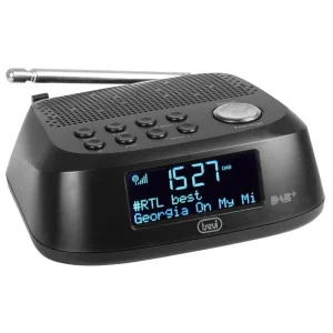 TREVI RC 80D4 DAB Table alarm clock radio black
