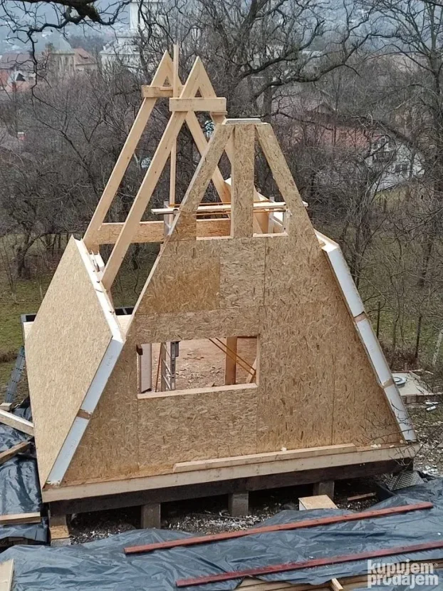OSB/ SIP  paneli Izrada najkvalitetnijih montažnih objekata