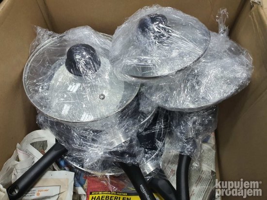 Set posudja 7 kom - Amazon Basics