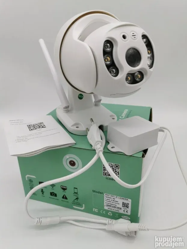Kamera/ Video nadzor PTZ WiFi kamera 12MP ICSEE
