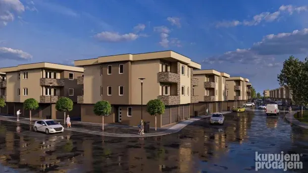 - Dvoiposoban 50m2 - Cena sa PDV-om - SADOVI -