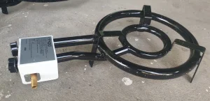 Emajlirani plinski gorionik za butan boce-300mm - 2 obruča