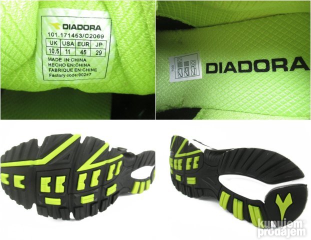 Diadora RAID 3 patike NOVO K154/45