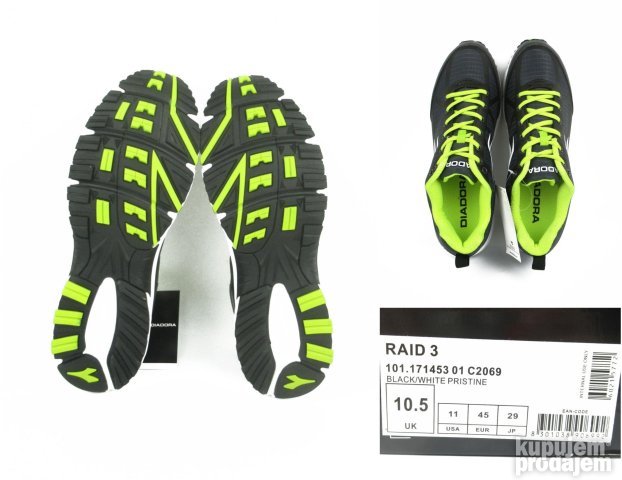 Diadora RAID 3 patike NOVO K154/45