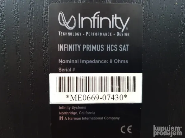 Infinity - Primus HCS SAT