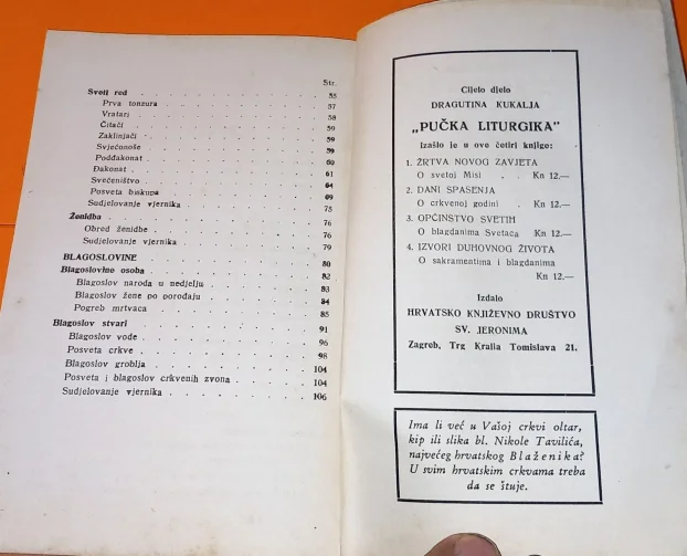 Izvori duhovnog života Dragutin Kukalj