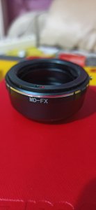 MD-FX Adapter for Minolta MD lens to Fuji X