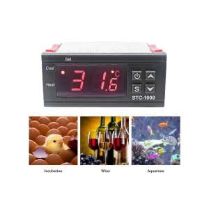 STC-1000 Digitalni termostat -50 do +100  12V   Novo