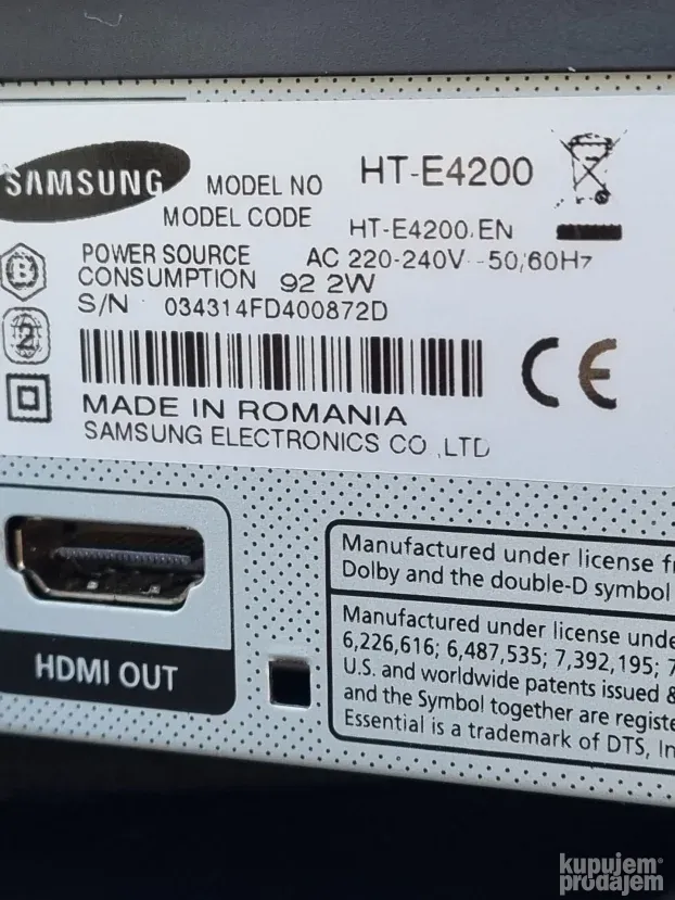 Samsung HT-E4200