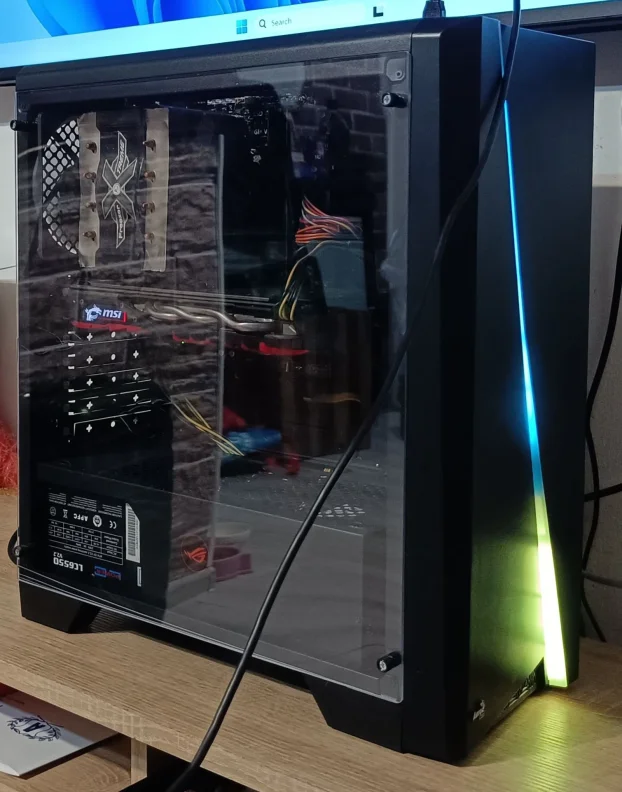 GEJMER I7 4770 RX 580 8GB 16GB RAM SSD + 2TB HDD