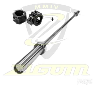 Olimpijska šipka 220cm + flip lock osigurači