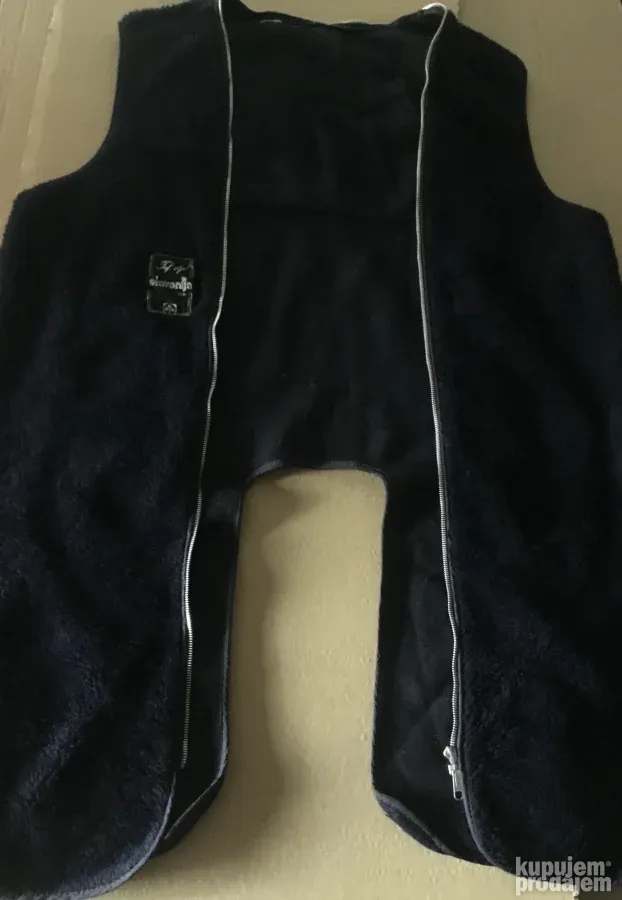 POSTAVA, za mantile i kapute, teget boje,rajsferšlus,odlična