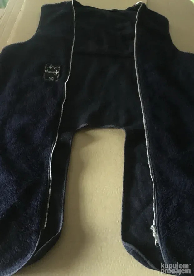 POSTAVA, za mantile i kapute, teget boje,rajsferšlus,odlična