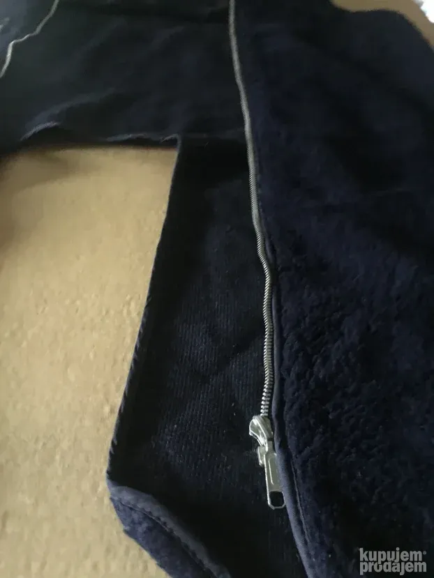 POSTAVA, za mantile i kapute, teget boje,rajsferšlus,odlična