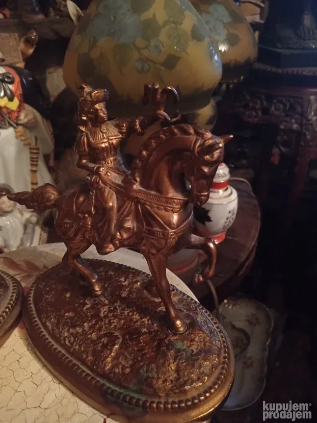 Skulpture gold bronza-Francuska