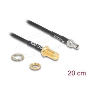 DELOCK Antenna cable RP SMA mother valaszfali plug apa TS 9