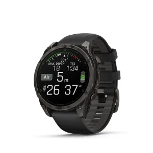 GARMIN Fenix 8 51mm Amoled Sapphire karbonszurke DLC