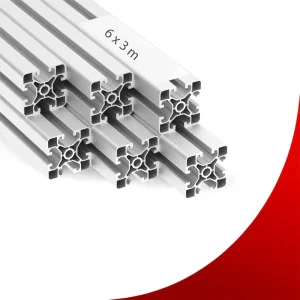 Aluminijumski profil CLAK 40x40x3000mm LT -SET