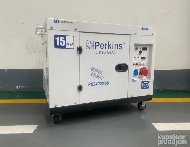 Agregat Perkins 15kw sa automatikom - NOVO - AKCIJA DO 15.7.