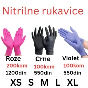 Nitrilne rukavice najpovoljnije