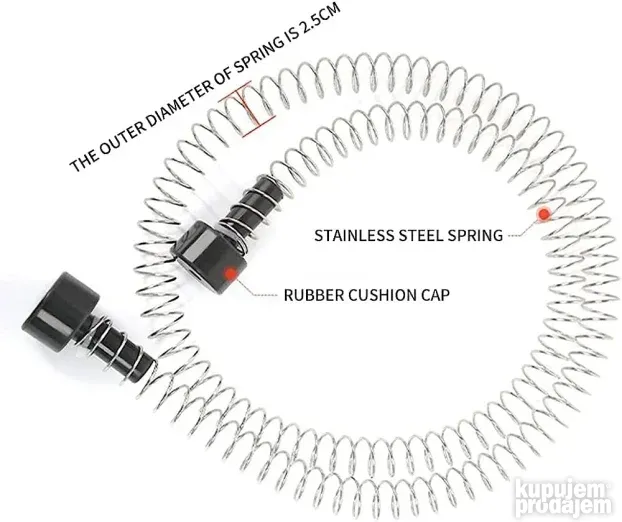 Opruga za zip line kocnica za meko zaustavljanje