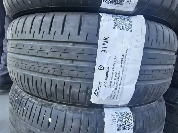 polovne letnje gume 205/55 r 16 falken 4kom