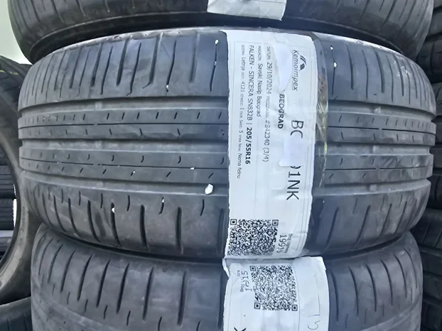 polovne letnje gume 205/55 r 16 falken 4kom