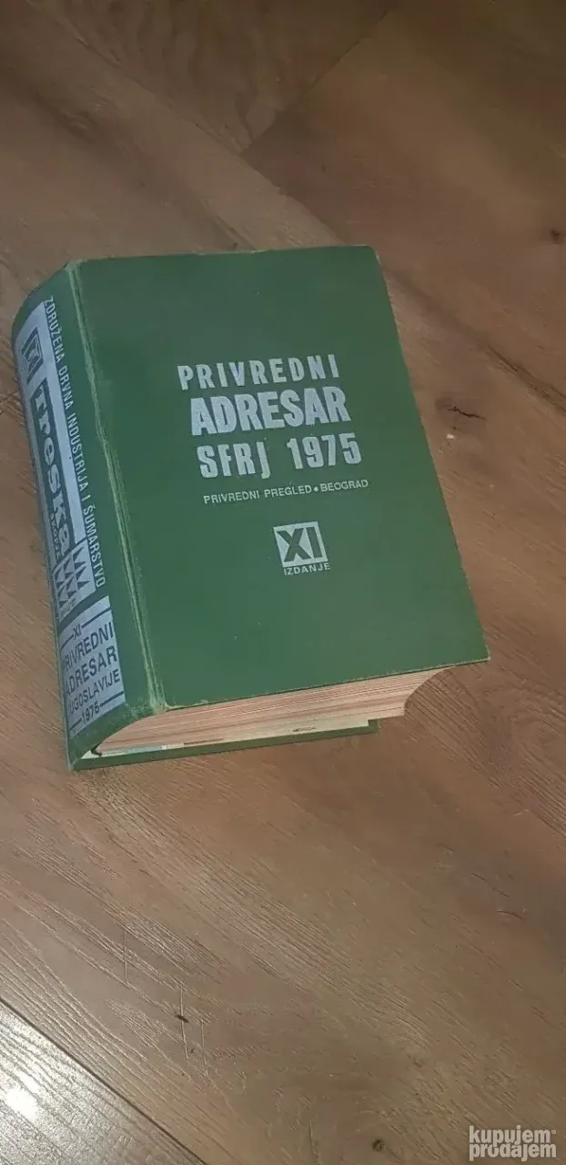 Kniga Registar jugoslovenske privrede 79godina
